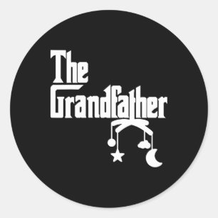 Großvater Shirt Funny Father&#; s Day Opa Gi Runder Aufkleber