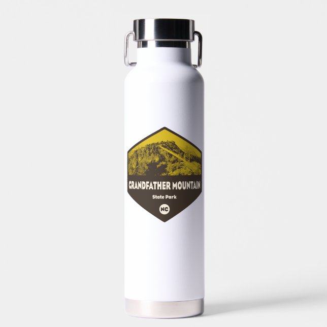Großvater Staat Park North Carolina Trinkflasche (Vorne)