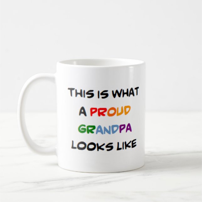 Großvater, stolz kaffeetasse (Links)