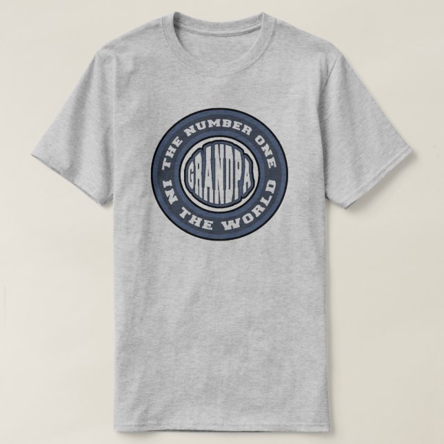Großvater-T - Shirt der Nr.-1 (Design vorne)