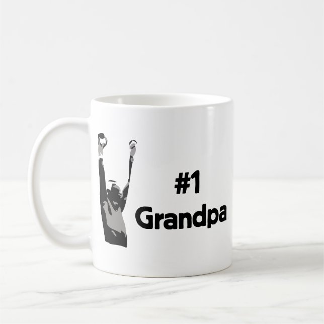 Großvater-Tasse der Nr.-1 Kaffeetasse (Links)