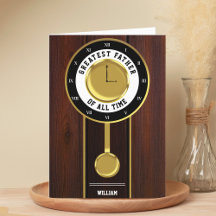 Großvater Uhr Bester Vater Vatertag
