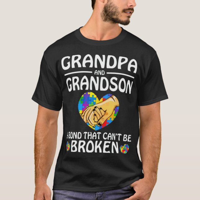 Großvater und Großvater cool lustig T-Shirt (Vorderseite)