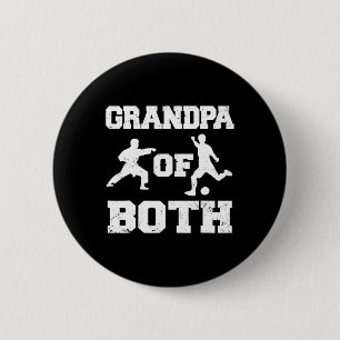 Großvater von Funny Soccer und Karate Opa Button