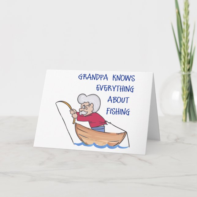 Großvater weiß karte (Vorderseite)