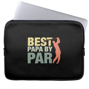 Großvater Zitate   Bester Papa By Par Golf Laptopschutzhülle