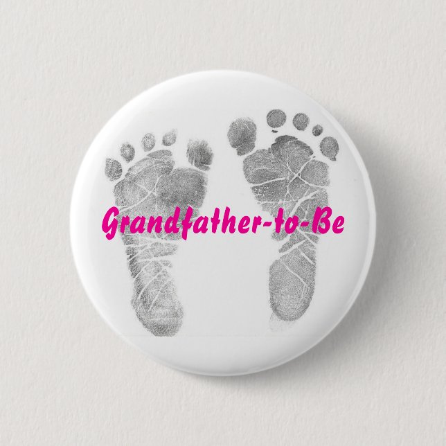 Großvater-zu-Seien Sie Button (Vorderseite)