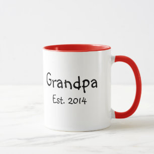 Großvater, zum 2014 zu sein tasse