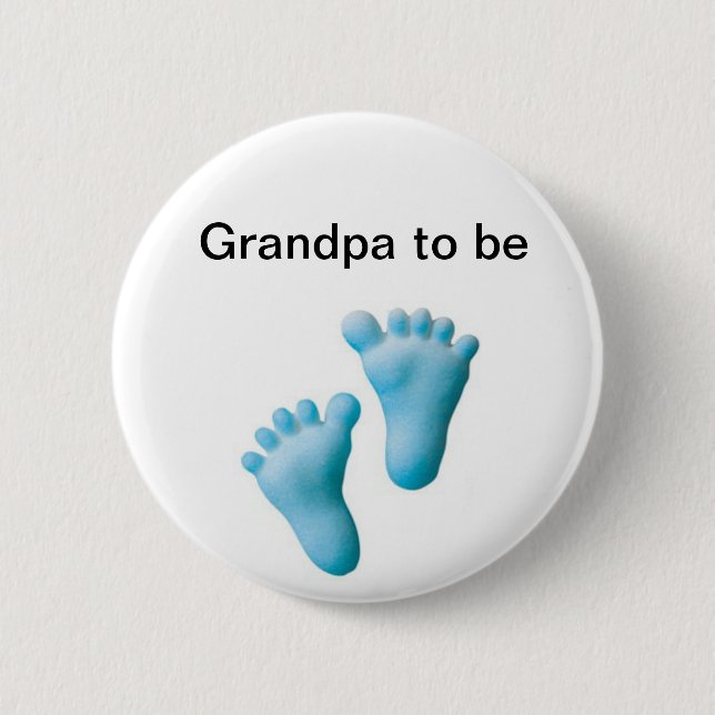 Großvater zum zu sein button (Vorderseite)