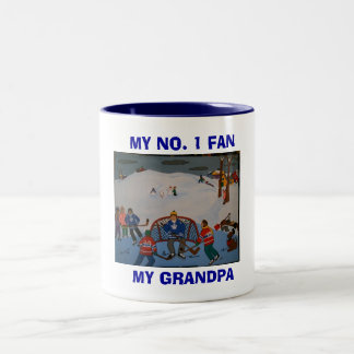 GROSSVÄTERLICHE KAFFEE-TASSE ZWEIFARBIGE TASSE