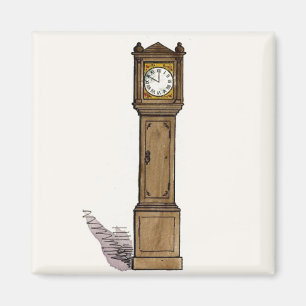 Großväterliche Uhr Magnet