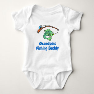 Großvaters Angelbuddy Baby Strampler