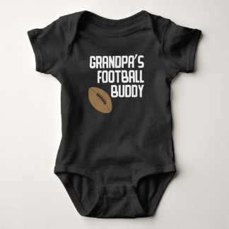 Großvaters Fußballbuddy Baby Strampler