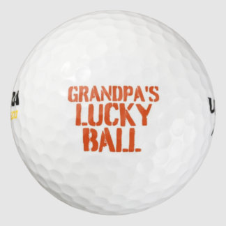 Großvaters Glücksball Golfball