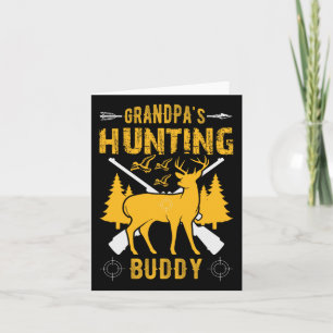 Großvaters Jagdbuddy Grandson Jagd Buddies Karte