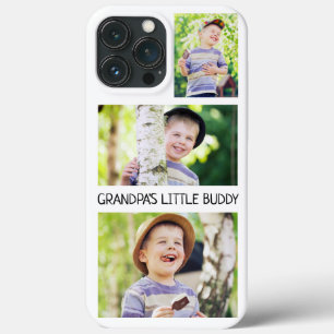 Großvaters kleine Buddy-Großkind-FotoCollage Case-Mate iPhone Hülle