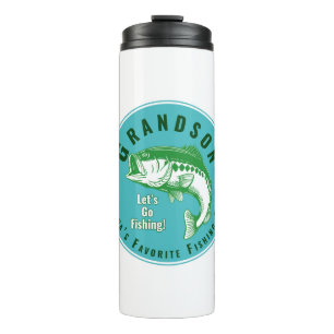 Großvaters Lieblings-Angelbuddy Thermosbecher
