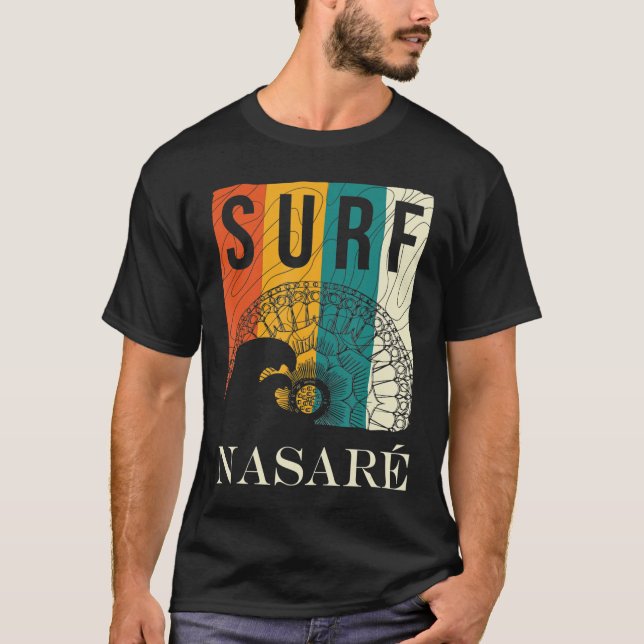 GROSSWAFFENÜBERWACHUNG NAZARE PORTUGAL T - Shirt (Vorderseite)