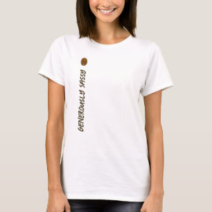 Großzügig Frech mit Kaffeebohnen Schriftsteller Ro T-Shirt