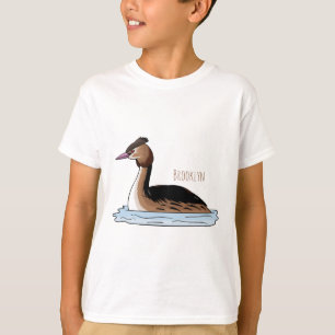 Großzügige Darstellung des Cartoon von Grauvögeln T-Shirt