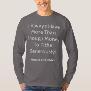 Großzügige Dinge - Zitat - Rauch grau und weiß - T-Shirt