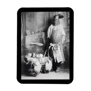 Grotesque Bizarre Beängstigend Halloween Maske Vin Magnet