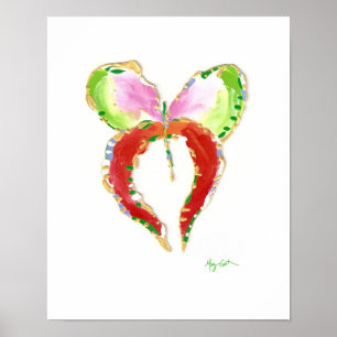 Groth Butterfly Print Poster