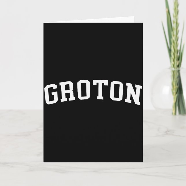 Groton  karte (Vorderseite)
