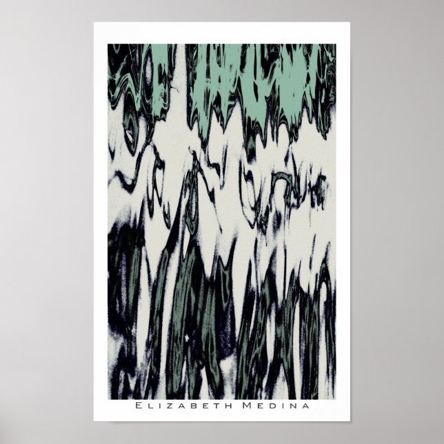 Grotte de glace ~ Imprimer / Poster (Devant)