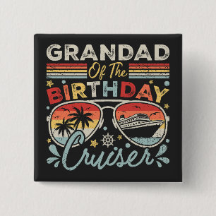 Grotte des Geburtstags-Kreuzfahrtplatzes Button