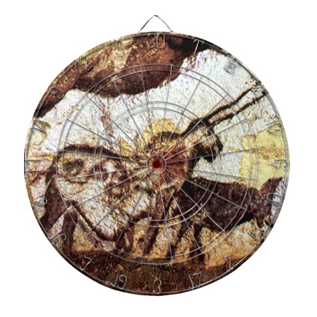 Grotte Préhistorique Dessinant La Cible de flechet (Devant)