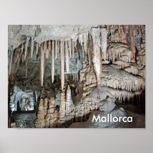grottes de Majorque, poster (Devant)