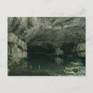 Grotto des Loue, 1864 Postkarte