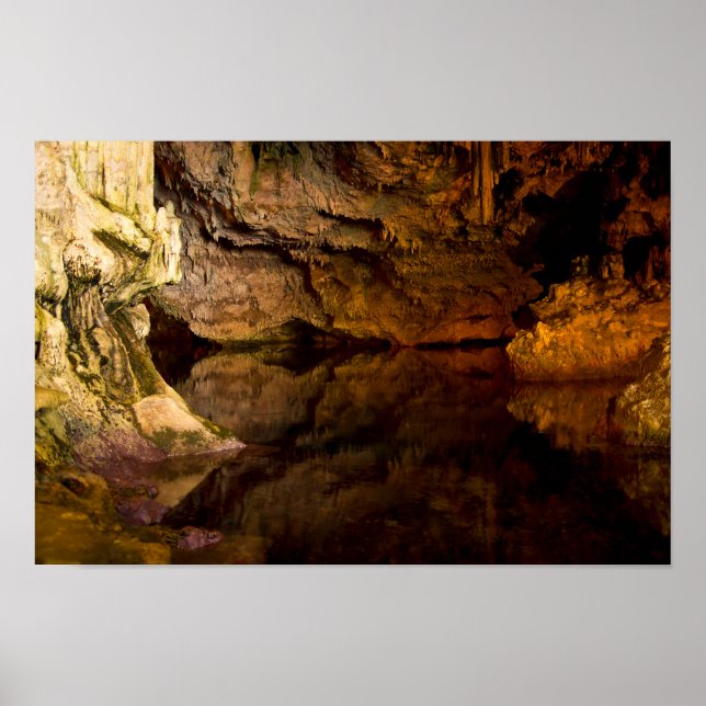 Grotto von Neptun, sardisches Poster (Vorne)