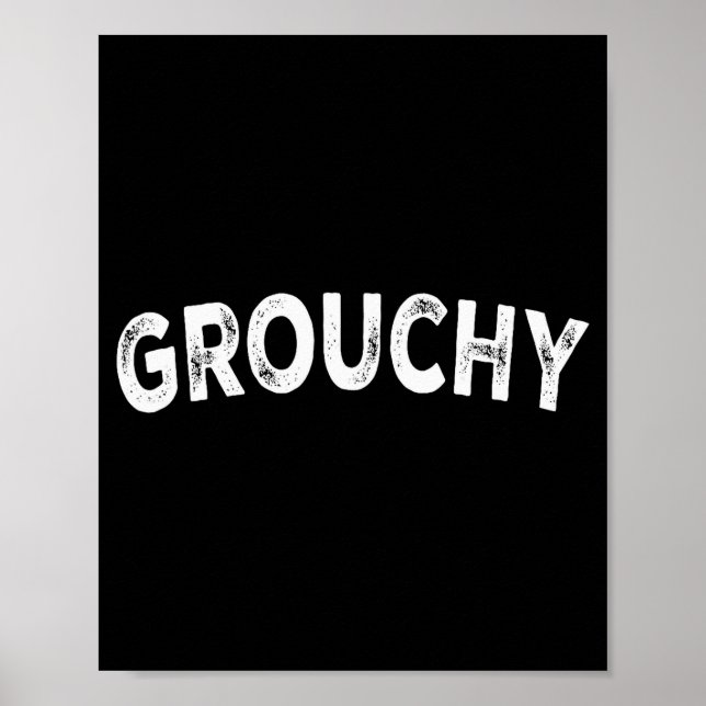 Grouchy  poster (Vorne)