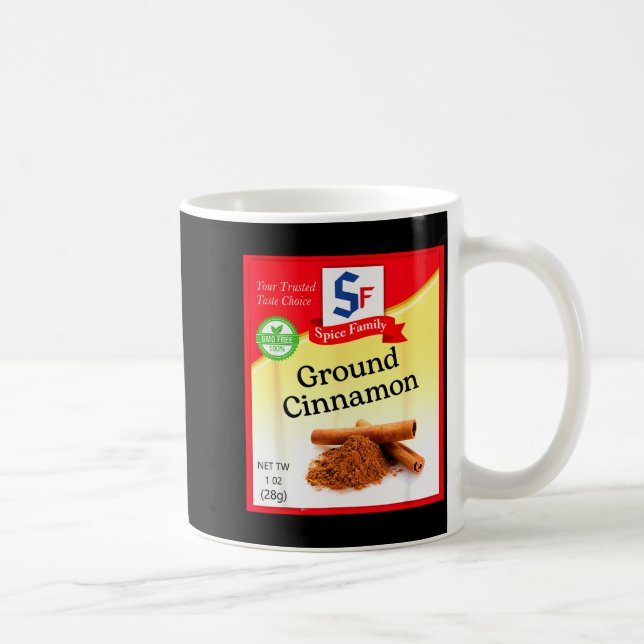 Ground Cinnamon Condiment Holiday Sce Group Costum Kaffeetasse (Rechts)