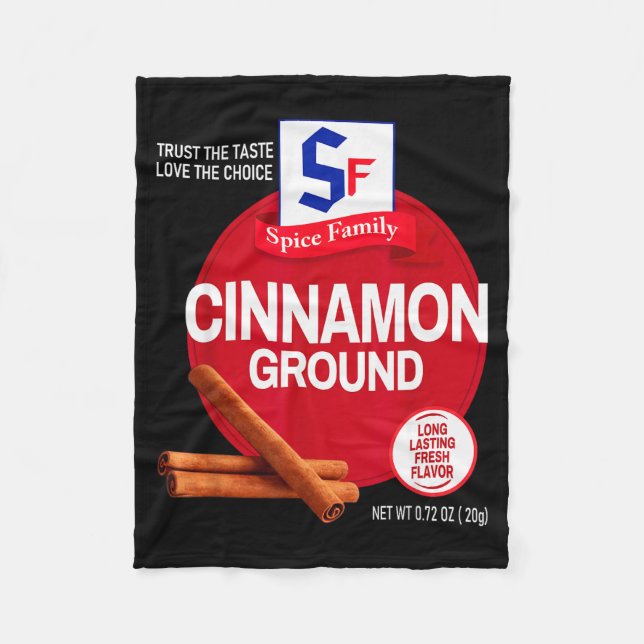 Ground Cinnamon Halloween Sce Costume Group Matchi Fleecedecke (Vorderseite)