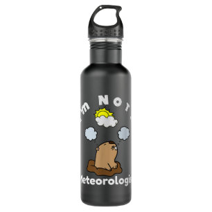 Ground Hogs Day Punxsutawney Phil Birthday Woodchu Edelstahlflasche