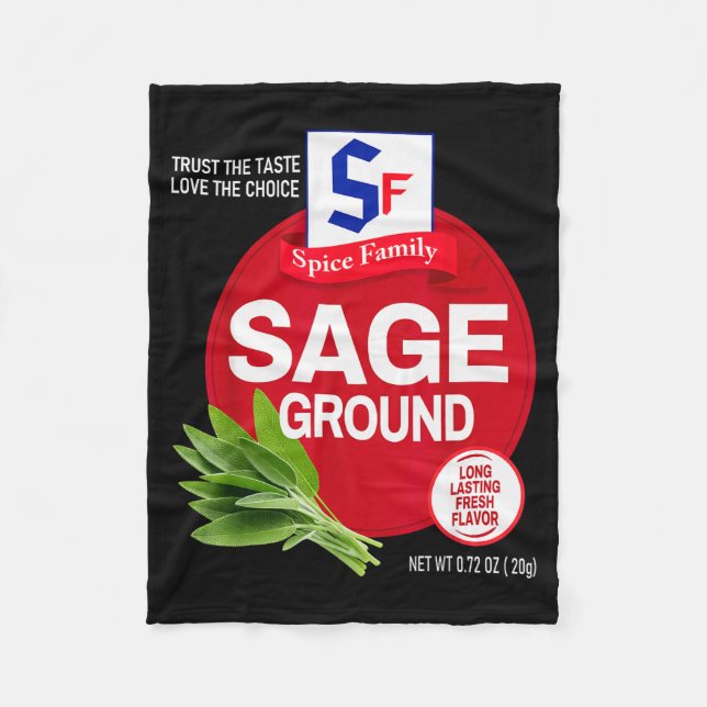 Ground Sage Halloween Sce Costume Group Matching  Fleecedecke (Vorderseite)