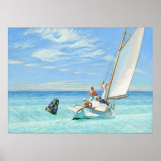 Ground Swell - Edward Hopper Kunstdruckkunst Poster