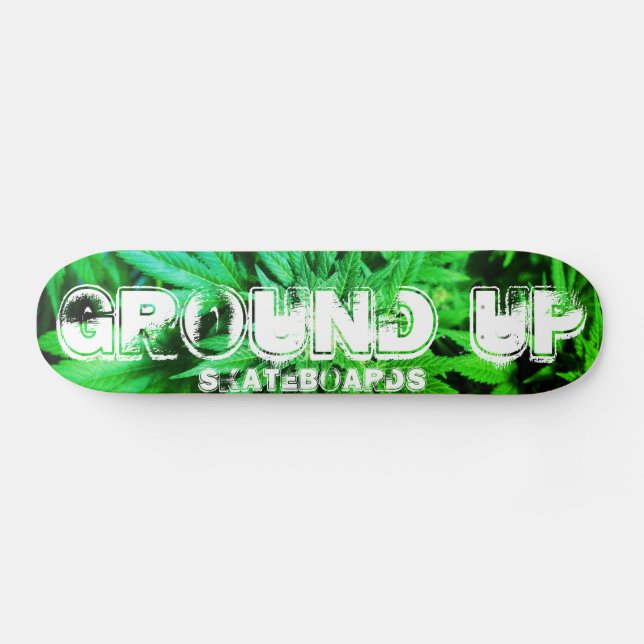 GROUND UP GREENLEAF DECK SKATEBOARD (Horizontal)