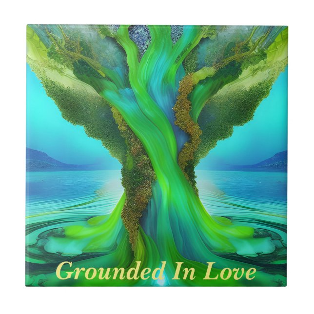 Grounded in Liebe Bibel Durchgang Fliese (Vorderseite)