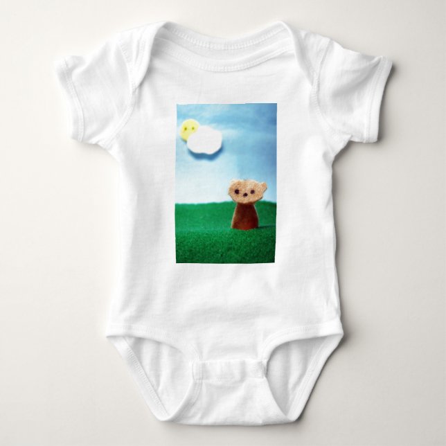 Groundhog Day Baby Strampler (Vorderseite)