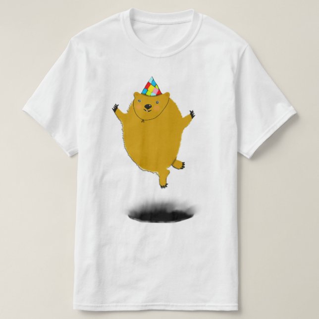 Groundhog Day Birthday T-Shirt (Design vorne)