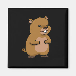 Groundhog Day Geschenk Männer Frauen Groundhog Magnet