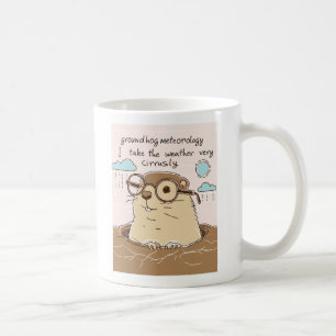 Groundhog Day Groundhog Meteorologie Kaffeetasse