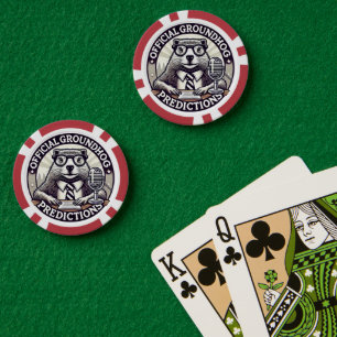 Groundhog Day Preditions - Marmotte Meteo Pokerchips