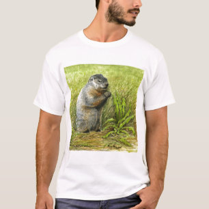 Groundhog T - Shirt (nahe hohe Ansicht)