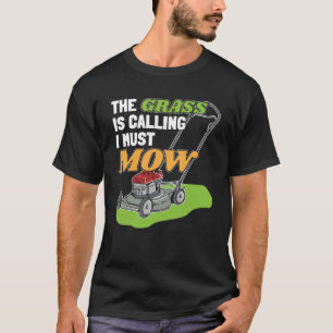 Groundskeeper für einen Rasenmäher T-Shirt