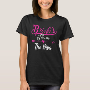 Group Junggeselinnen-Abschied Brides Team Nickname T-Shirt
